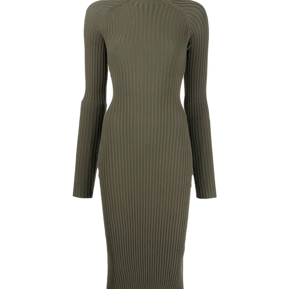 NEW Dion Lee Ribbed Knit Reversible Dress - Picture 3 of 13